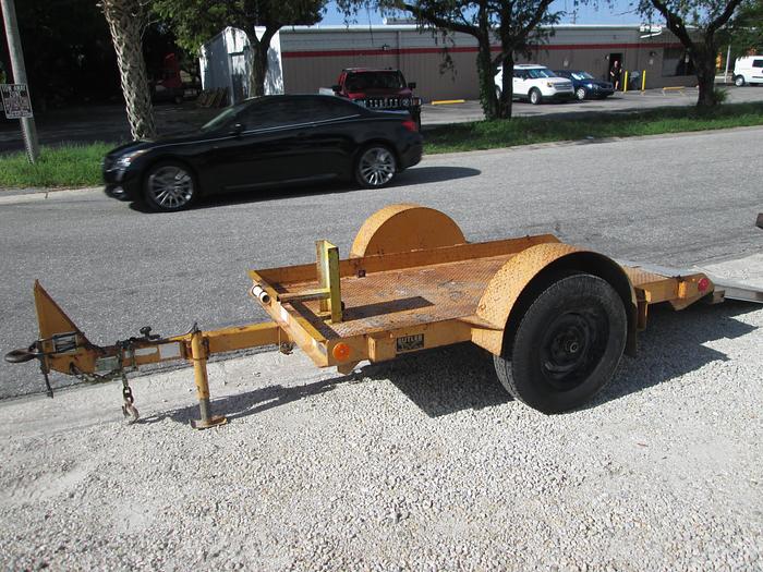 Used Target Pro 35 III Concrete Saw With Single Axle Trailer