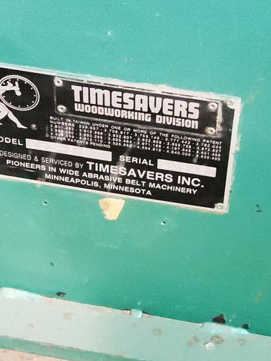 Used Timesaver 252-3 Wide Belt Sander
