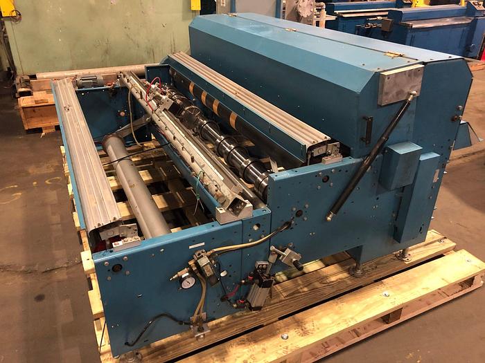 Used 84" ROSENTHAL SHEETER MODEL WM-7-HHUJSHTRTEAAAC-12 MFG. 1999