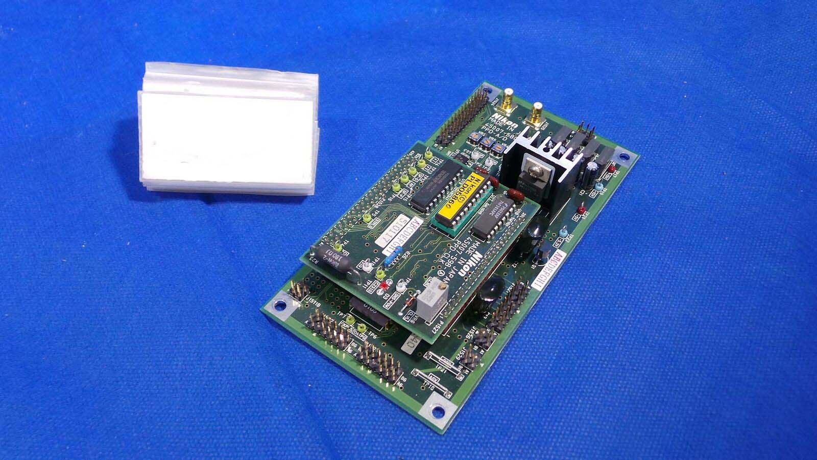 Used Nikon 4S007-580-C Board, 4S07-580-C PPD-A/D With Board 4S007-598-A / NSR-S204B Step-and-Repeat /