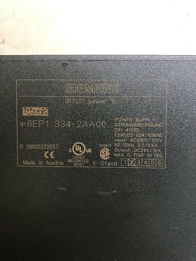 Used SIEMENS 6EP1-334-2AA00