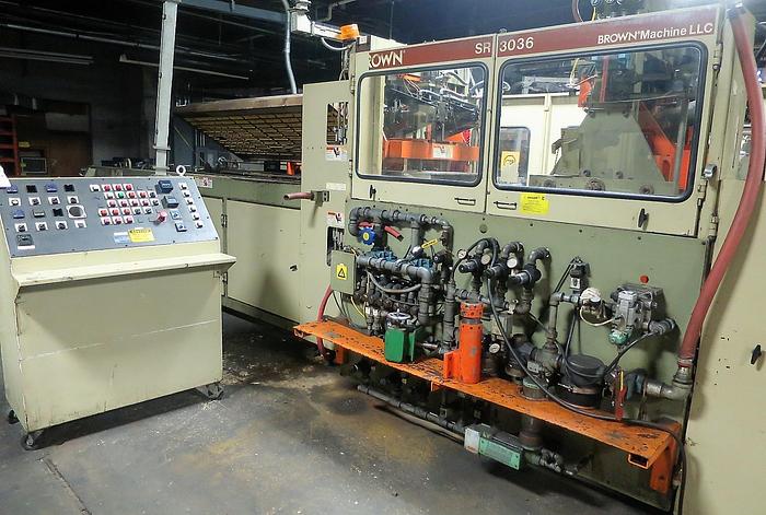 Used 2001 BROWN & SHARPE SR-3036 In-Line Thermoformer Lines