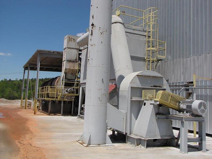 Used Dryer, Rotary, 7' X 33', C/St, Burner, Dust Collector #C739842