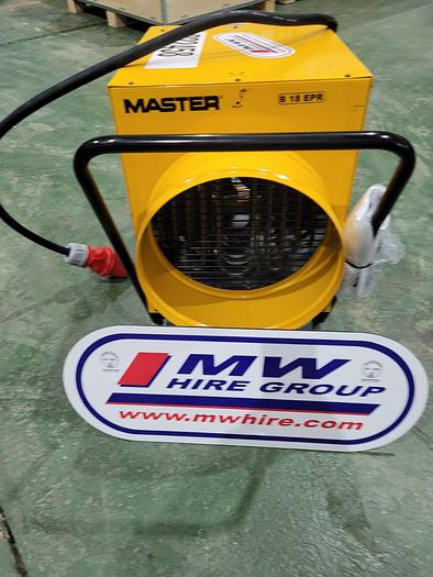 Master 415 Volt 18KW Electric Fan Heater