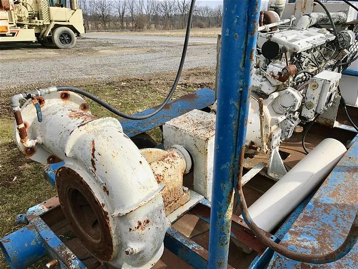 Used 0 Deutz 6-cylinder Diesel Engine & 6”x8” Transfer Pump - Sold