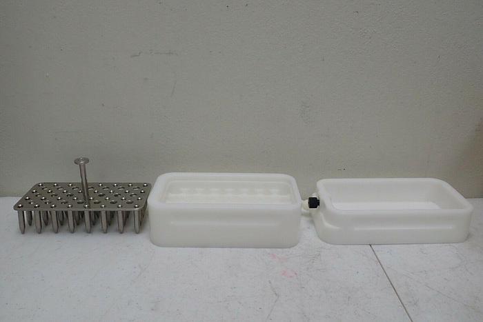 Used Marked 32-0135 D Vacuum Manifold Base, 32-0102 D Top & 32-0124 B Binding Plate