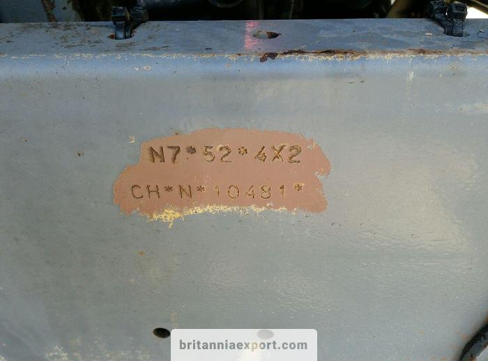 Used 1981 VOLVO N7 210 3 way tipper