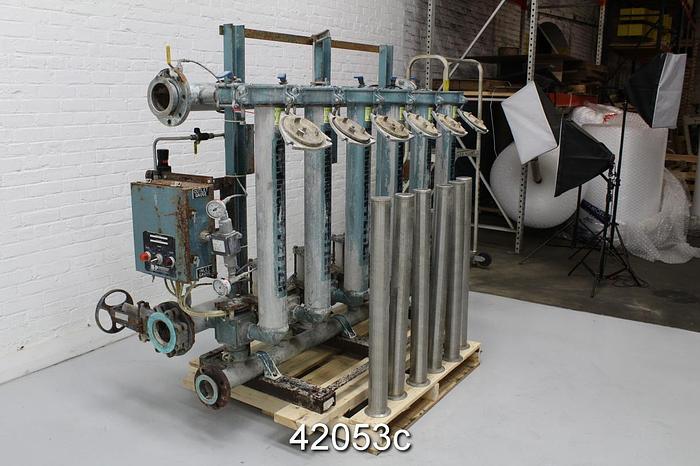Used Ronnigen Petter F246IBA 6-Bank Canister Filter System #42053