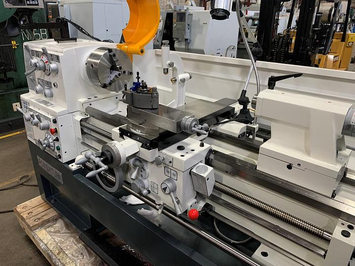 18" x 40", NEW POWERTURN, PRECISION LATHE WITH STANDARD BORE, 2.283"