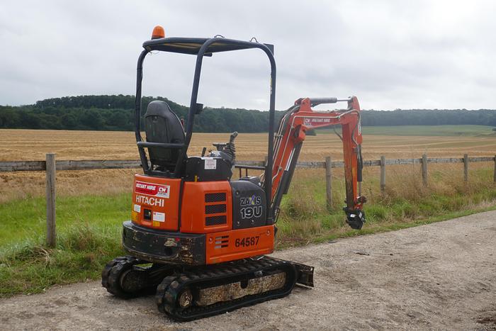 Used 2017 HITACHI ZX19U