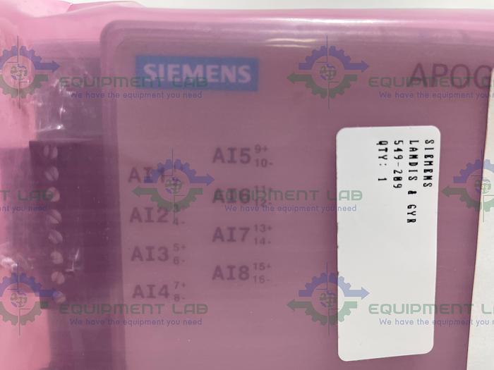 Siemens 549-209 Analog Point expansion, 8AI