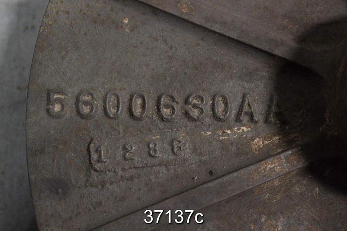 Used Goulds HS 4x4x12 Slurry Pump Impeller, 5600630 AA #37137