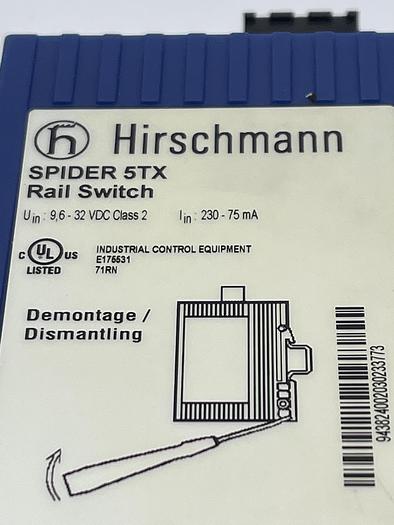 Used Hirschmann Spider 5TX
