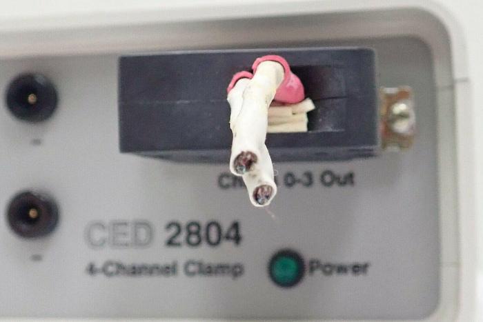 Used CED Ltd CED 2804 4-Channel External Clamp Box