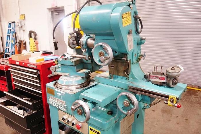 Used Cincinnati Monoset Tool and Cutter Grinder Including Tooling