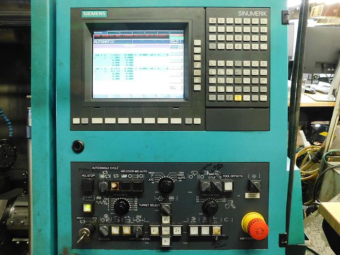 Used INDEX ABC CNC Turning Center w/ LNS Quick Six S2 Bar Feeder & MEGA TOOLING