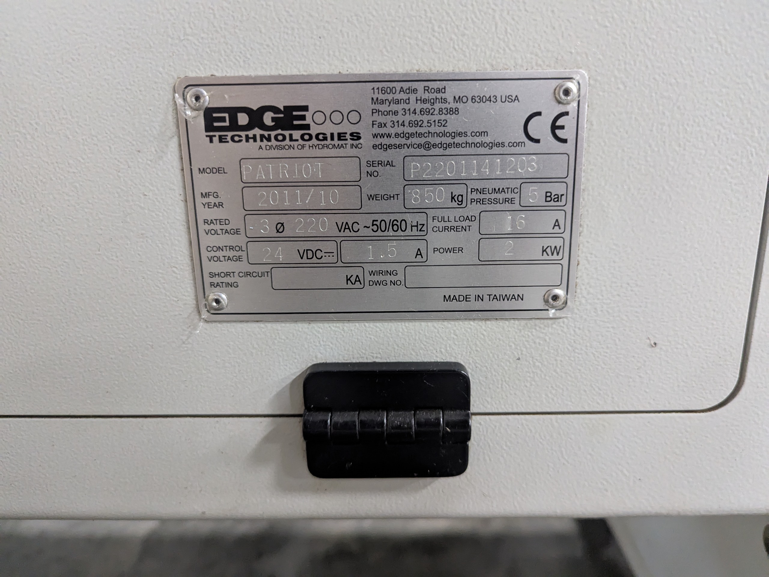 Used Edge Patriot 338 Magazine Bar Feed, New