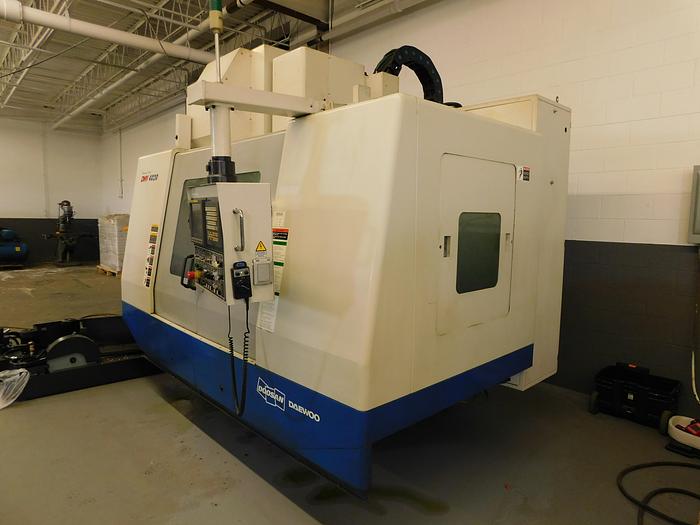 Used Doosan Daewoo DMV-4020 CNC Vertical Machining Center Fanuc