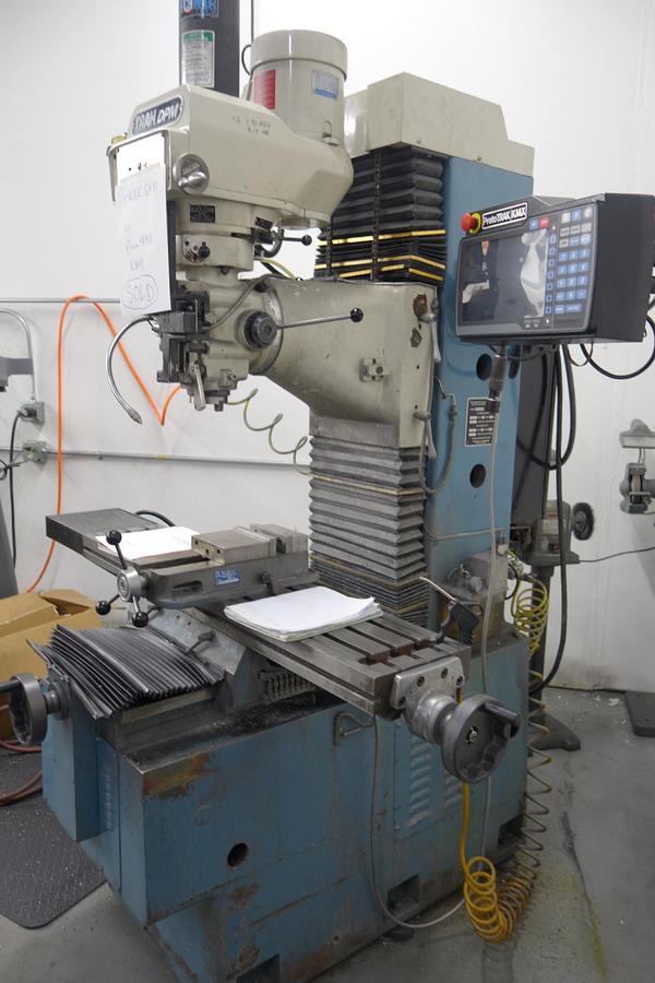 Used Southwestern Industries, Trak DPM, upgraded in 2022 with a new Trak KMX Control!