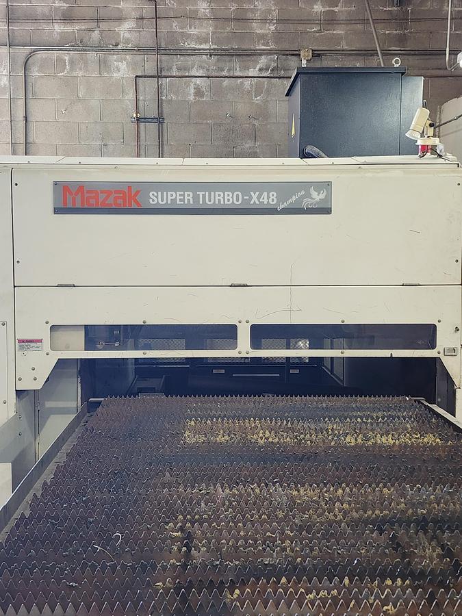 Used Mazak Super Turbo-X48 Champion Co2 Laser