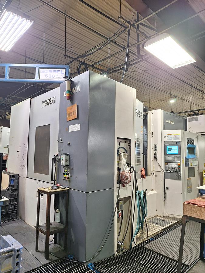 Used Okuma MA500HB Horziontal Machining Center
