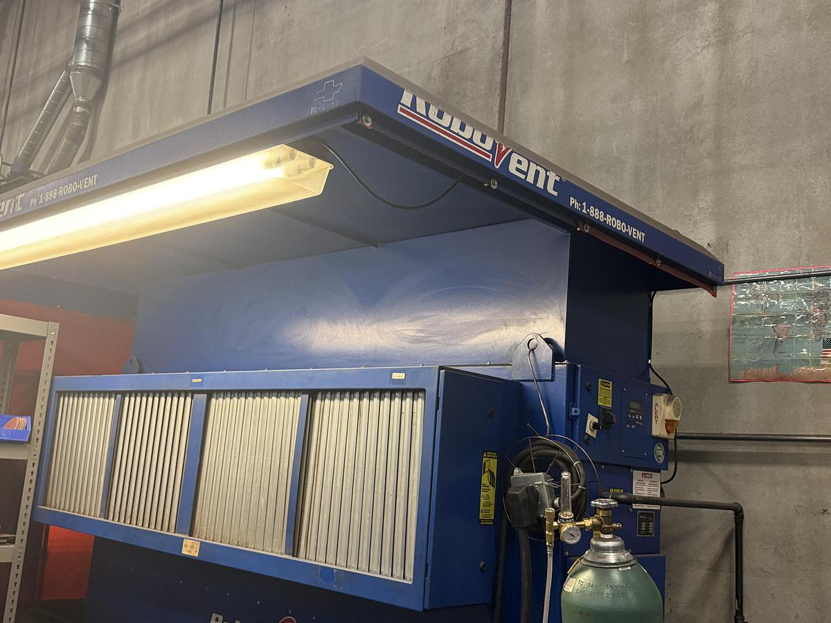 Used Robovent Manual Weld Station