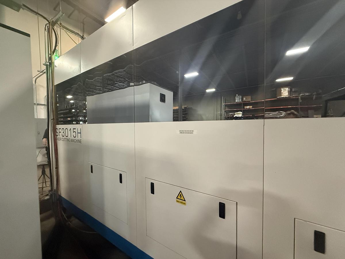 Used Sengfeng SF3015H4 Fiber Laser