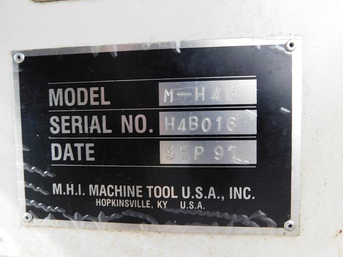 Used Mitsubishi M-H4B CNC Horizontal Machining Center