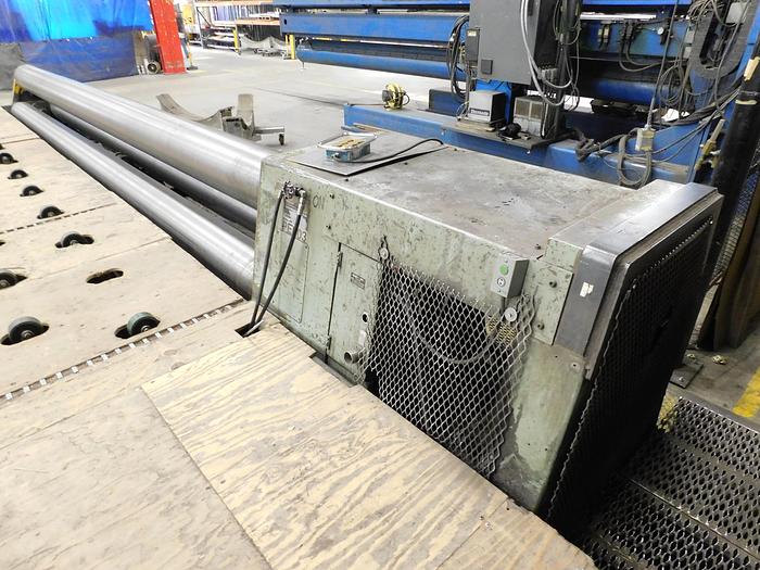 Used Roundo Hassleholms Mekaniska AB 24'x1/4" 3-Roll Plate Bender