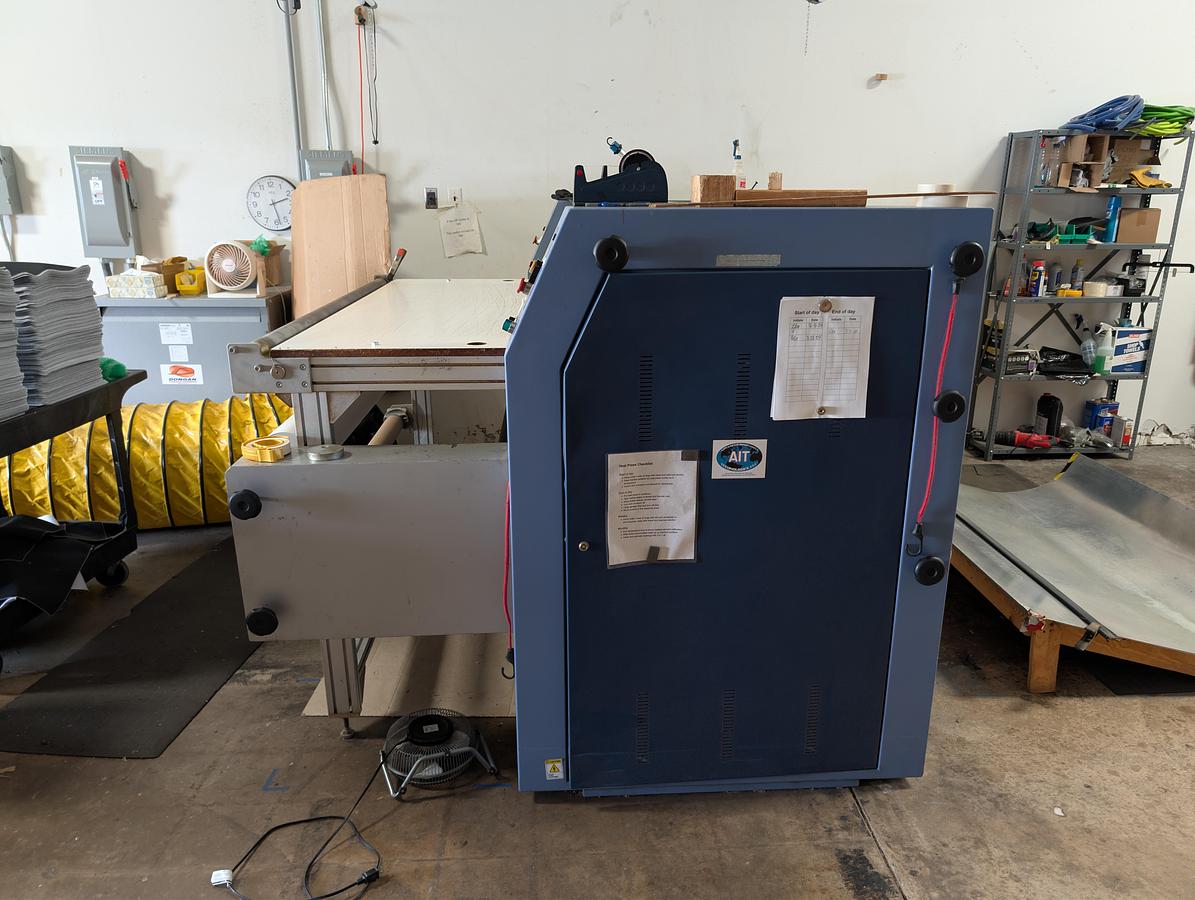 Used AIT 7460 Sprot 65" Rotary Heat Press