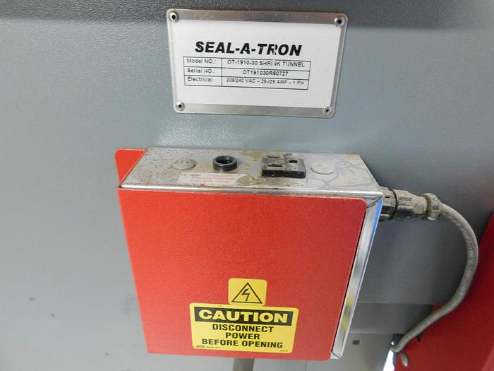 Used Seal A Tron Heat Shrink Tunnel