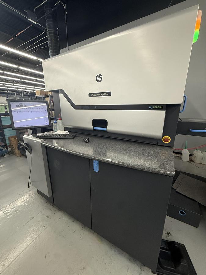 Used HP Indigo 7600 Digital Press