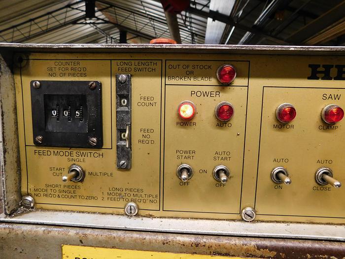 Used 12"x12" HEM H100A Automatic Horizontal Band Saw