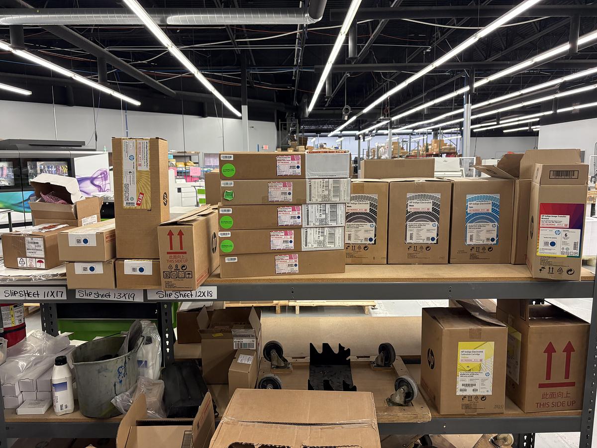 Used HP Indigo 7600 Digital Press