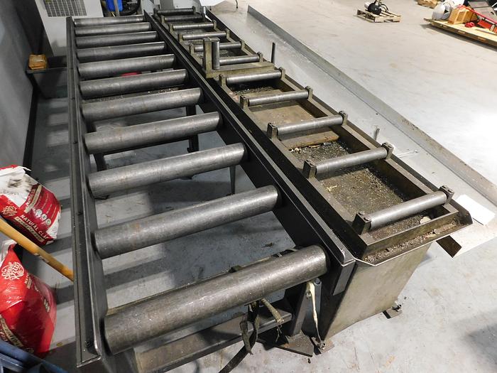 Used 11" x 9" Amada HA-250W Automatic Horizontal Band saw