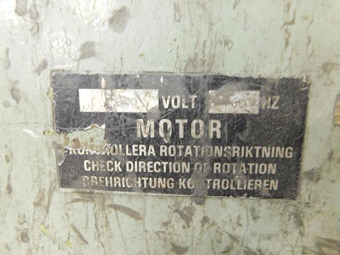 Used Roundo Hassleholms Mekaniska AB 24'x1/4" 3-Roll Plate Bender