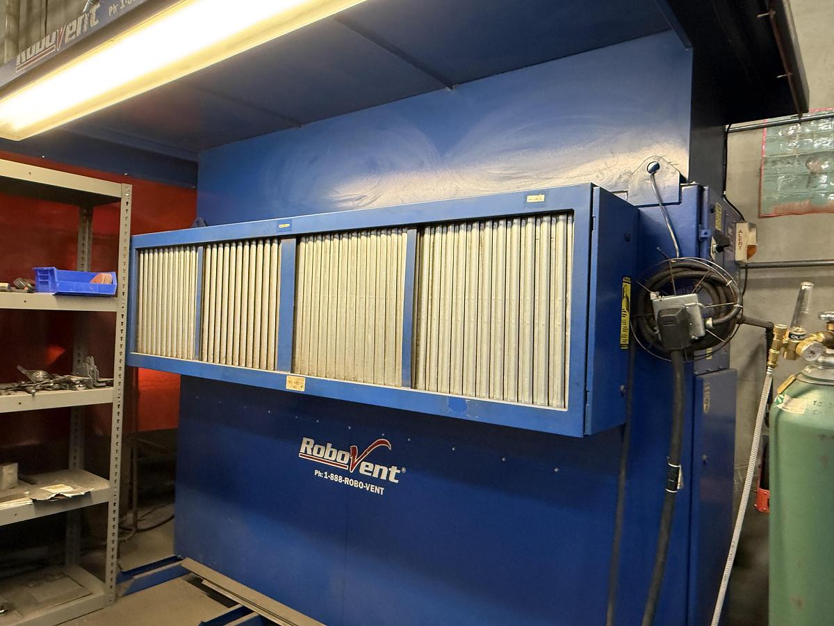 Used Robovent Manual Weld Station