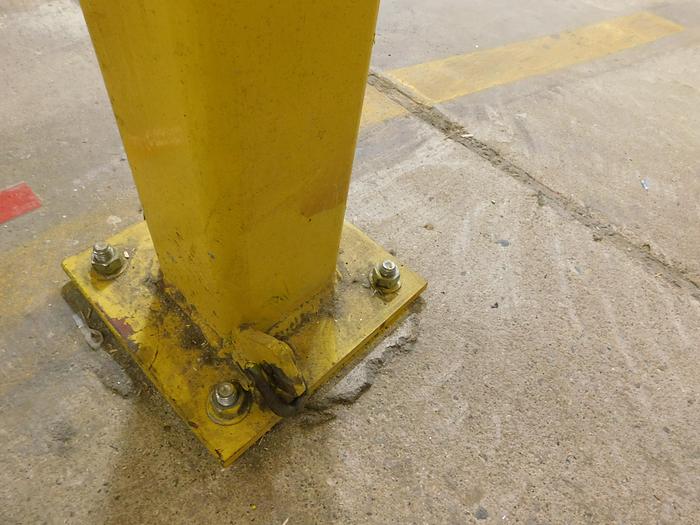 Used 2,000Lbs Bridge Crane System with Electric Chain Hoist