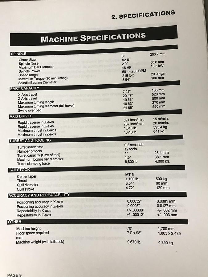 Used 1998 Okuma Crown 762S SB Lathe