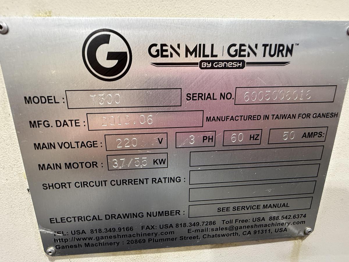 Used Ganesh Gen Mill T500 CNC Drilling & Tapping Machine