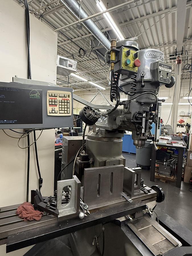 Used Bridgeport EZ Trak Vertical Mill