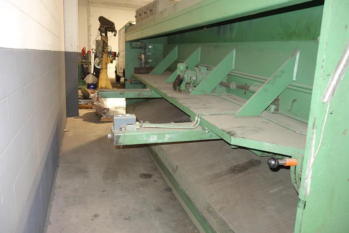 Used 10FT X 1/4" Atlantic HD Hydraulic Shear