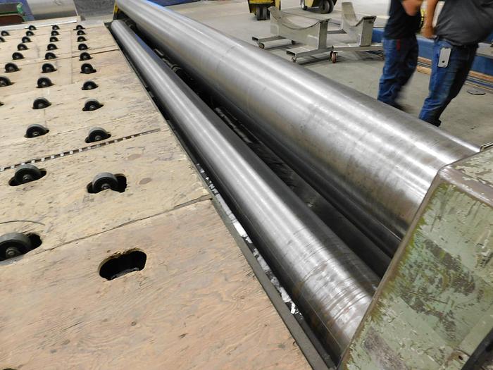 Used Roundo Hassleholms Mekaniska AB 24'x1/4" 3-Roll Plate Bender