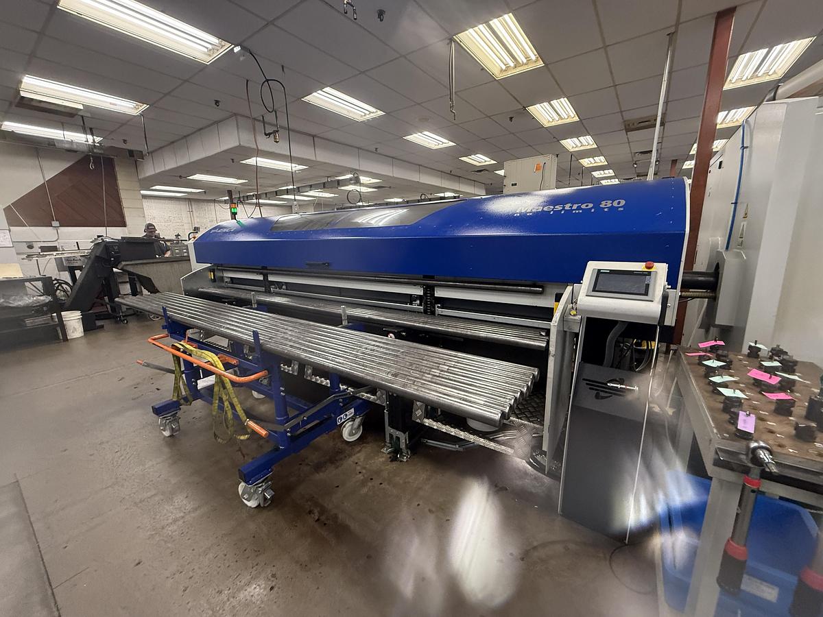 Used IEMCA Maestro 80 No Limits Bar Feed