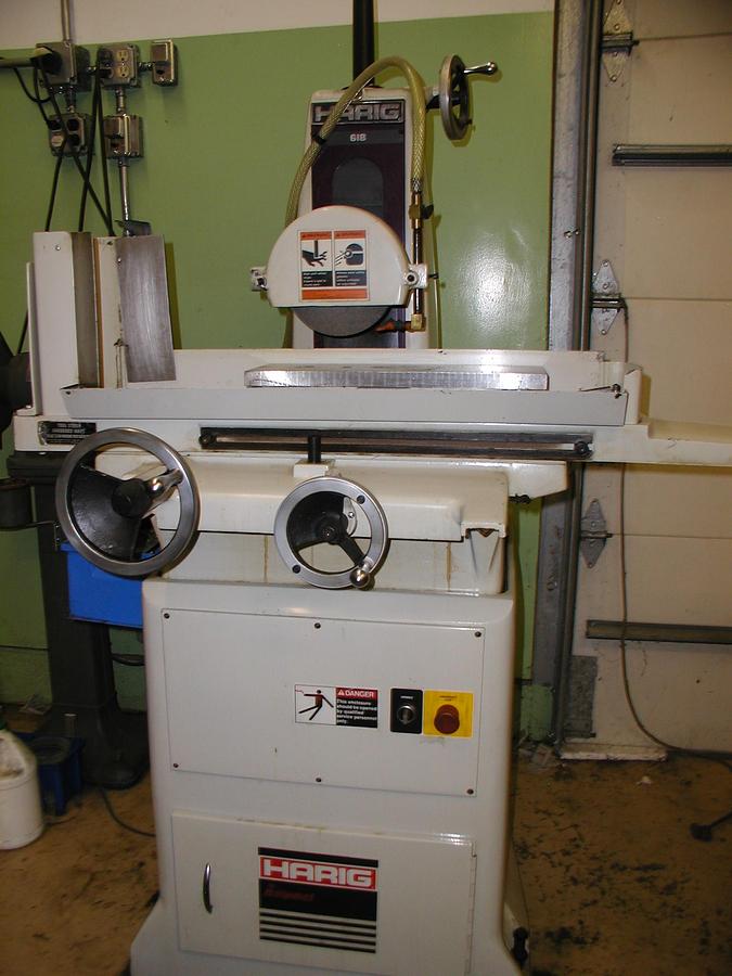 Used Harig 618 Hand Feed Surface Grinder