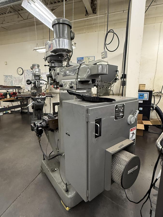 Used Bridgeport EZ Trak Vertical Mill