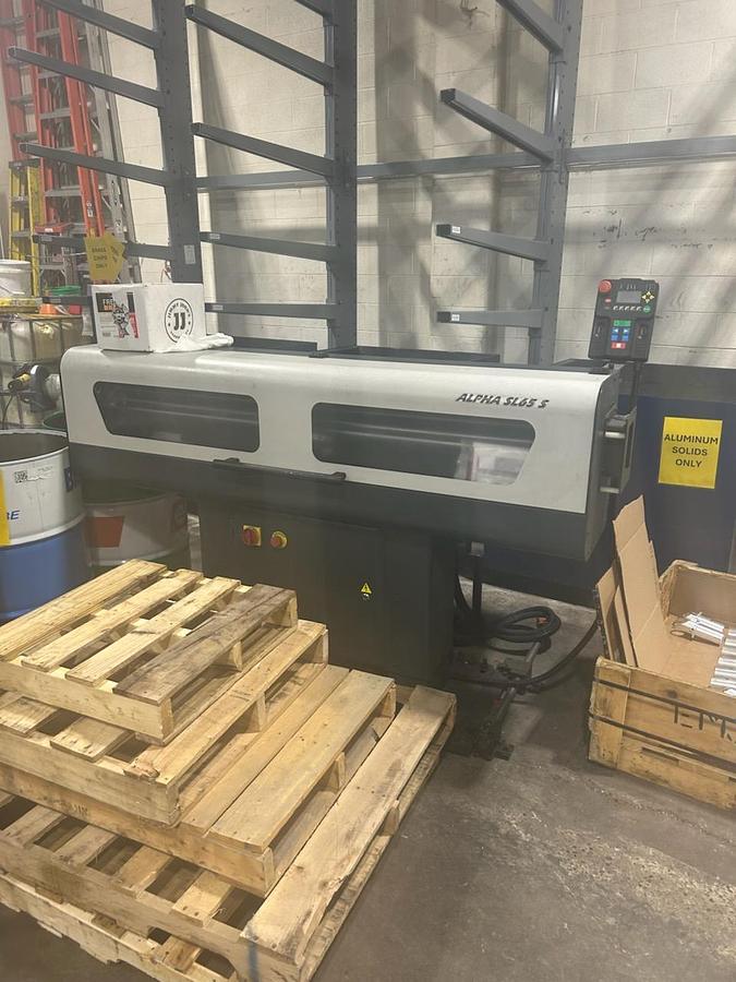 Used Alpha SL65S Bar Feed
