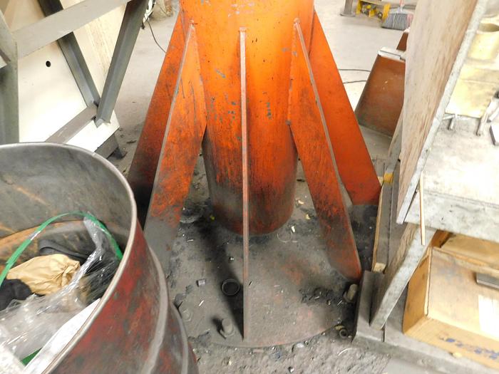 Used Free Standing Jib Crane 6,000Lbs Capacity with Electric Chain Hoist