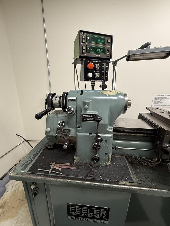 Used Feeler Series II FTL-618E High Precision Lathe