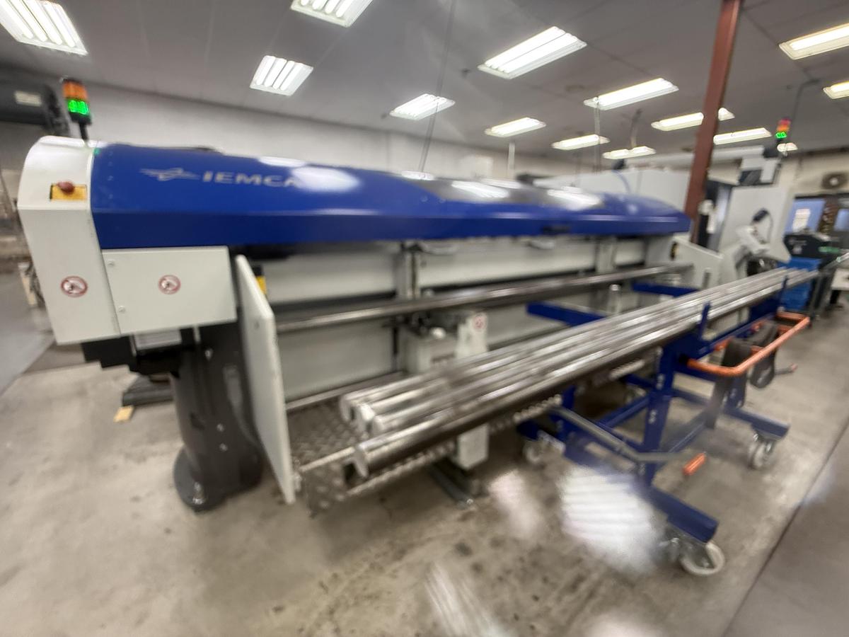 Used IEMCA Maestro 80 No Limits Bar Feed